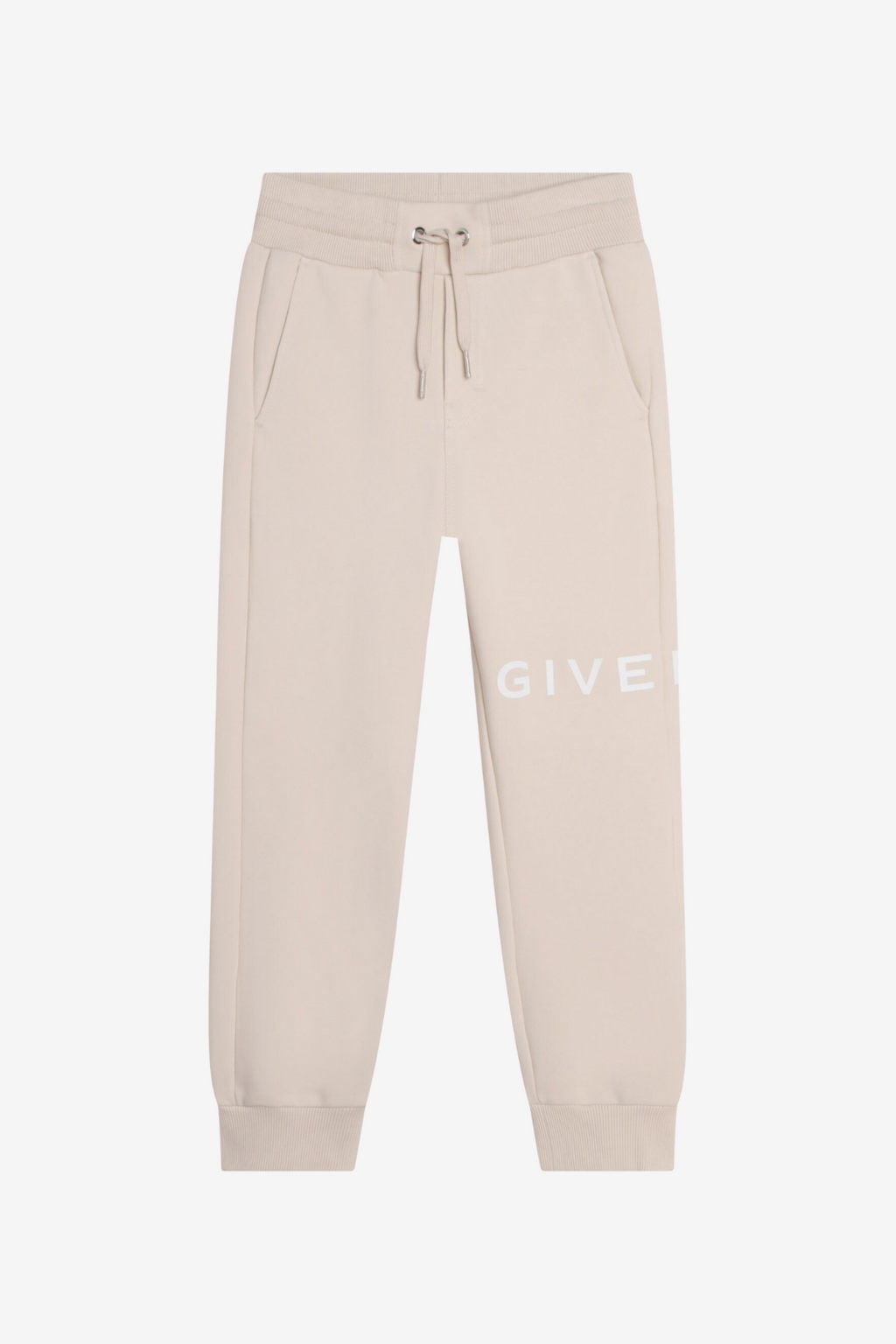 Beige Joggers with Givenchy Logo