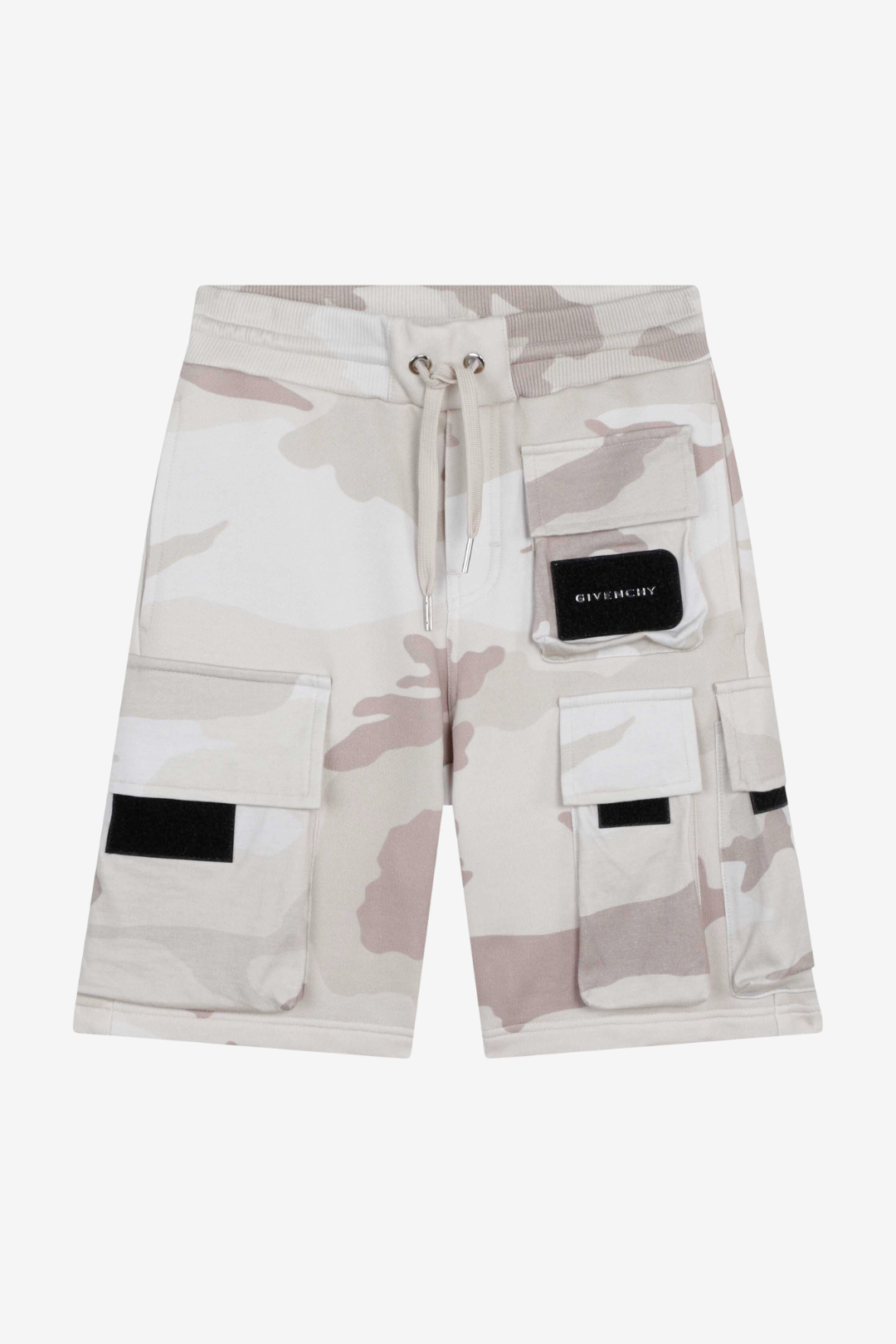 Camouflage Shorts with Givenchy Logo